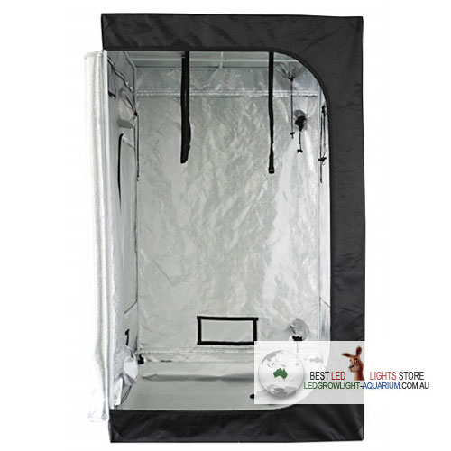 High Reflective Silver Mylar Garden Grow Cabinet 100x100x200cm