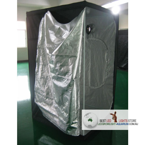 High Reflective Silver Mylar Garden Grow Cabinet 100x100x200cm