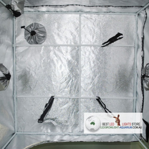 High Reflective Silver Mylar Garden Grow Cabinet 100x100x200cm