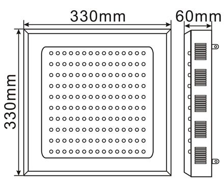 150W LED Grow Light For Indoor Grow Accessories NASA Red Blue