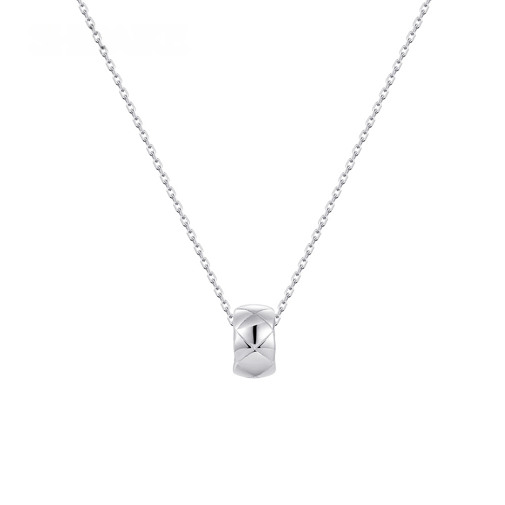 Inspired Mini Circle Pendant Necklace for Women S925 Silver Inspired Mini Circle Pendant Necklace for Women S925 Silver