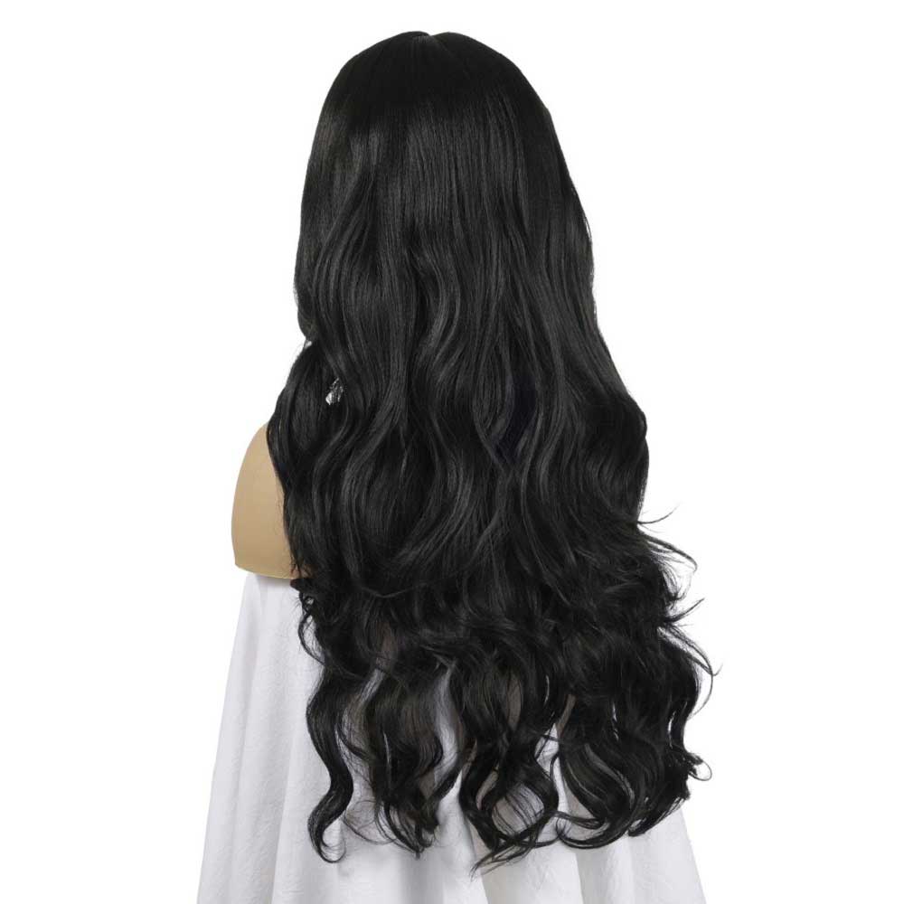 Black Wavy Wigs for Women Long Curly Wig Natural Looking