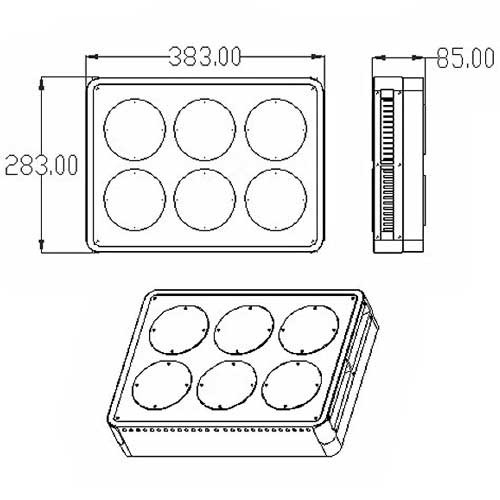 New Design Apollo 6 LED Aquarium Light